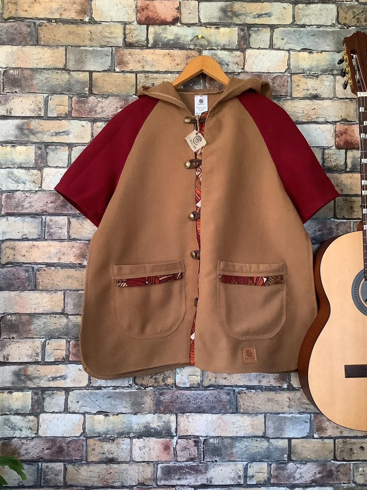 Veste alpaga "caperucita roja"